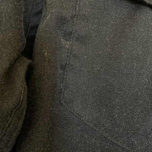 Sovereign Code Black Plaid accented Button Up with Button Zip Chest Pocket Shirt - Picture 7 of 10